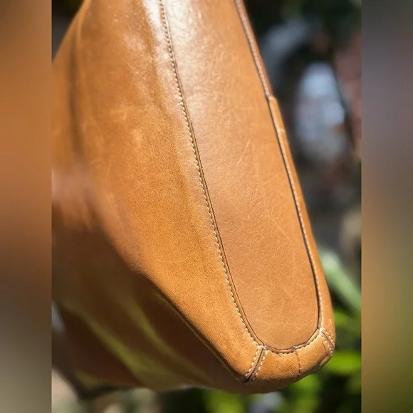COACH Vintage Slim Convertible bag Brown Leather